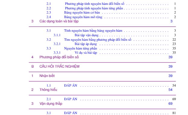 Nguyên hàm, tích phân và ứng dụng - Nguyễn Chín Em